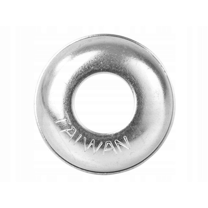 Capac butuc roata bicicleta F2336, Rowerek.pl, 24.6mm, otel, argintiu, 25x27x10.9mm