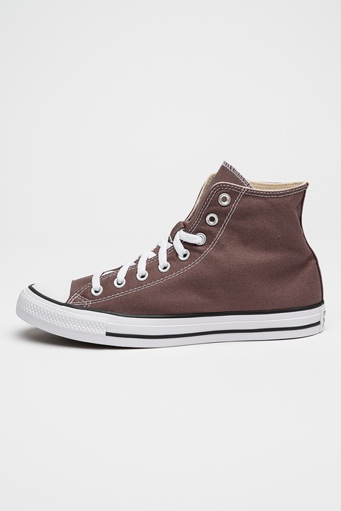 Converse, Текстилни кецове Chuck Taylor All Star с висок профил, Сиво-кафяв