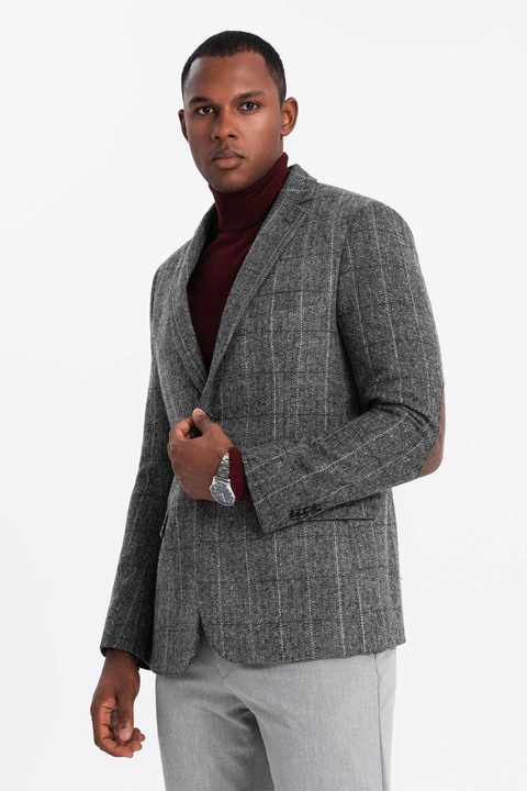 OMBRE, Сако с дълги ръкави, Tъмносив