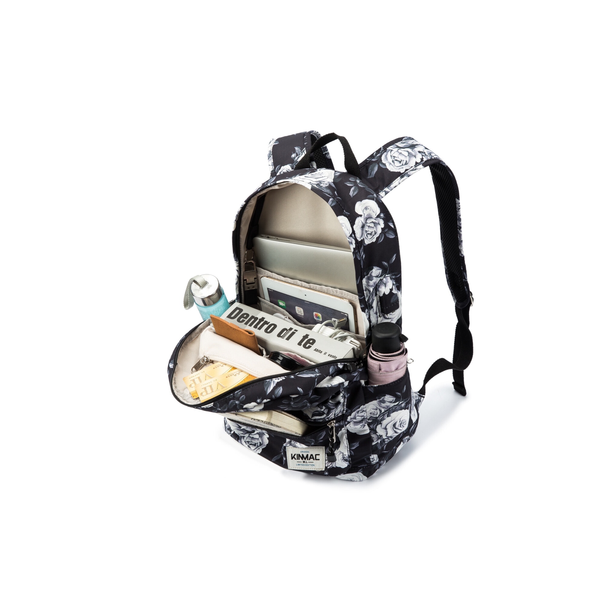 Rucsac Laptop, Kinmac, Grey Rose, 15.6"