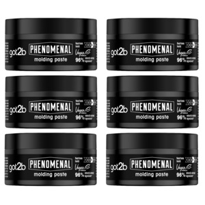 Crema de păr GOT2B Phenomenal, fixare puternică, mată, set de 6