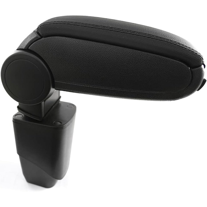 Cotiera Consola Centrala Cutie Depozitare Organizator Pentru Peugeot 206 2009 - 2013 Rabatabila Piele Neagra Lux