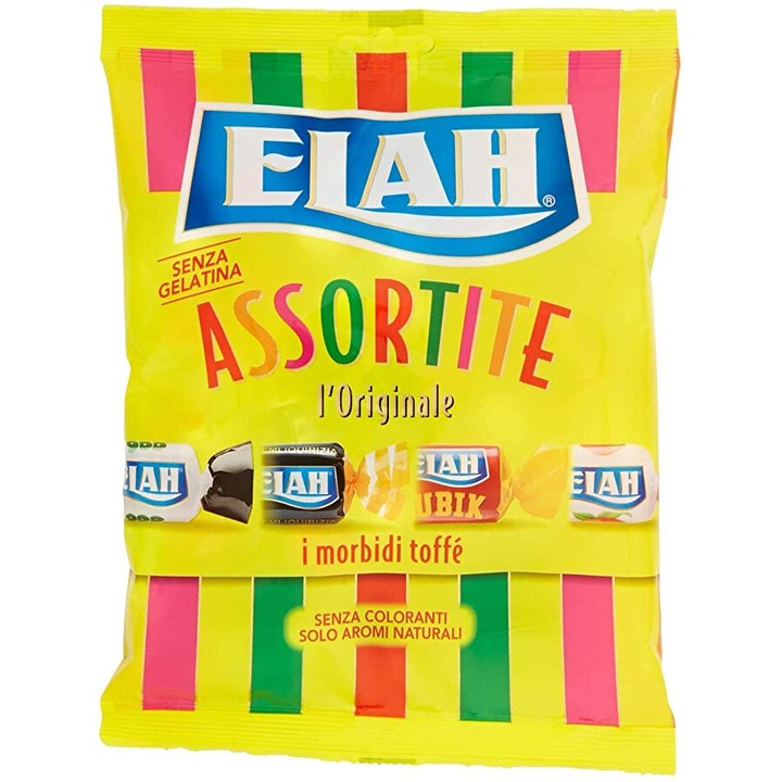 Bomboane Caramelle Tofee Sortite 150g, Elah