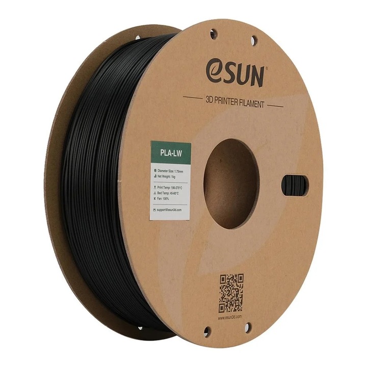 Filament eSUN ePLA-LW 1.75 Black 1Kg