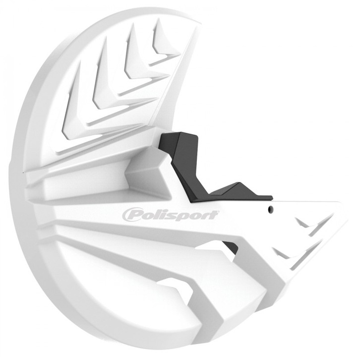 Protectie disc de frana POLISPORT Disc & Bottom Fork Guard Beta RR 2T/4T (2019-24) White