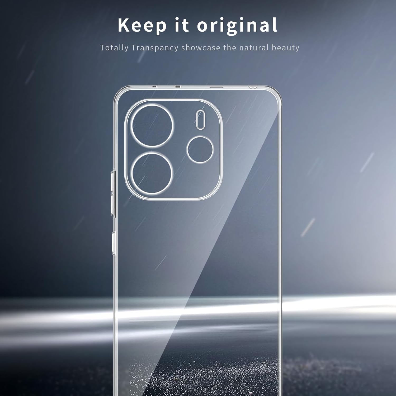 Husa pentru Xiaomi Redmi Note 14 4G Anti-Shock 1.5mm cu protectie lentile Transparent