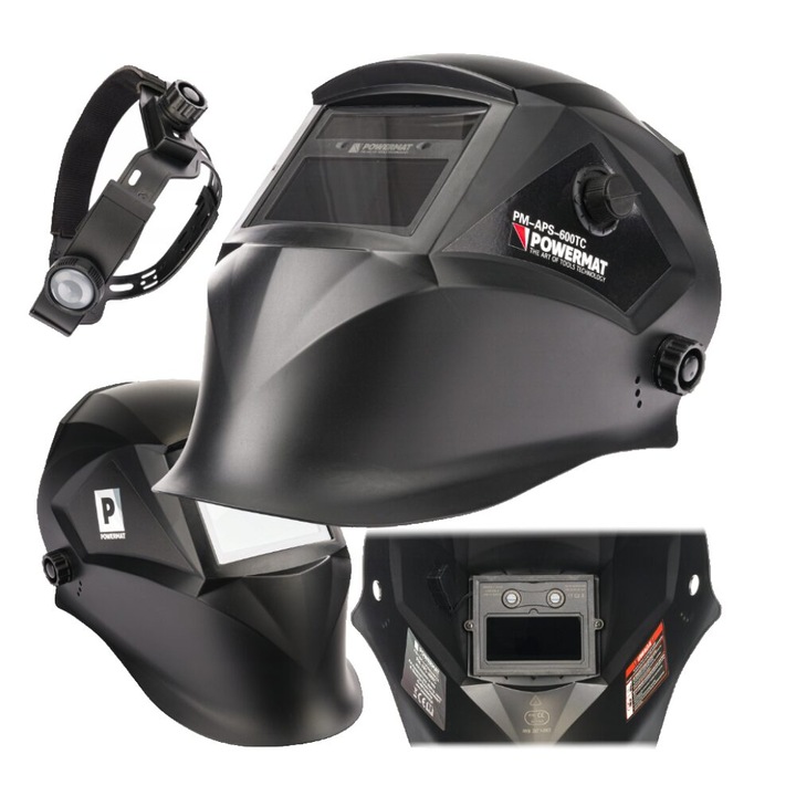 Masca sudura automata profesionala, camp vizual 92 x 42 mm, Powermat