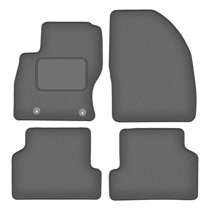 Set covorase auto, 4 bucati, presuri auto, pentru: Ford Focus MK2 (2004-2011) break, sedan, hatchback grafit, Wielganizator
