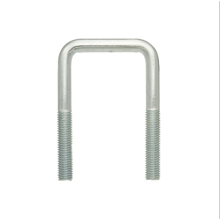 Clema Patrata Dromet Tip C, Unitrailer, M8 23X42 (1/2"), Argintiu