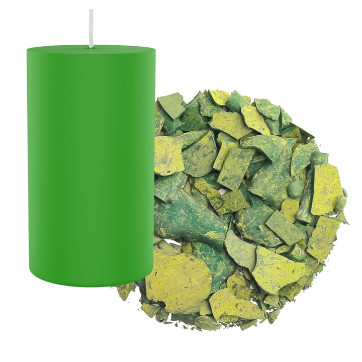 Gyertyafesték, TopWosk, 10g, zöld