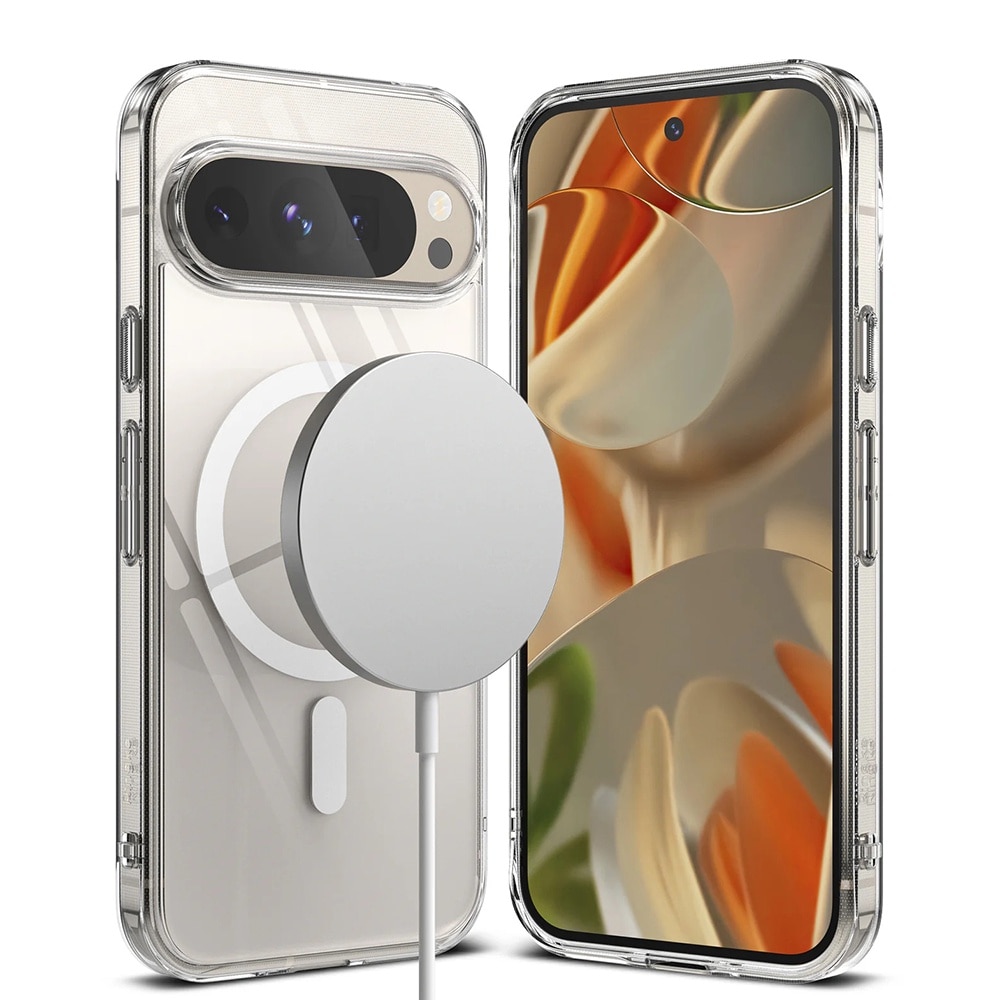 Husa pentru Google Pixel 9 Pro XL Ringke Fusion compatibila Magsafe - Transparent