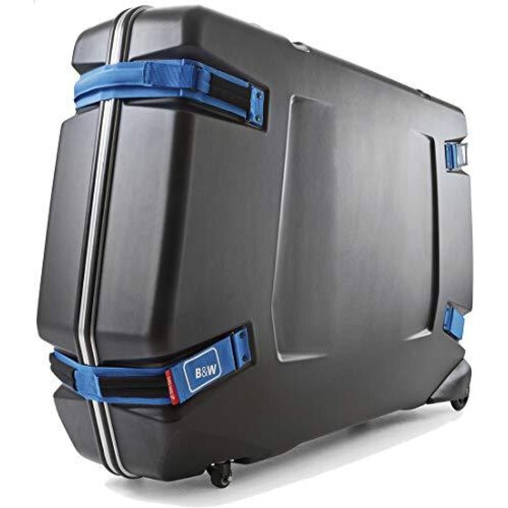 Велосипедна стойка BW, модел Bag II, защита за велосипеди до 29 инча, 130x81.5x32см, черен цвят