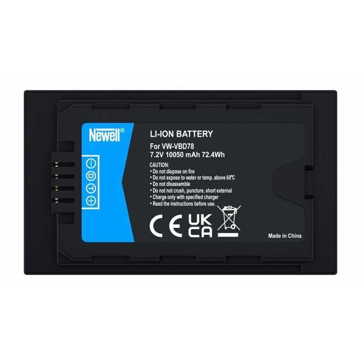 Acumulator, Newell, VW-VB78, 10050 mAh, 7,2 V, pentru Panasonic