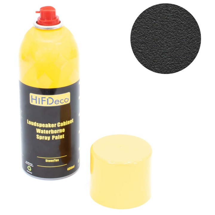 Thunder HiFiDECO A3K hangfalfesték-javító spray (fekete, texturázott)