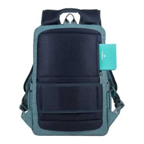 Rucsac laptop Rivacase Suzuka Eco 15.6", poliester, aquamarine