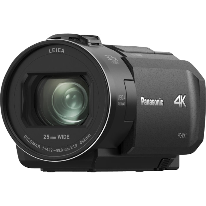 Camera video Panasonic HC-VX1, 4K, 24x zoom optic, stabilizare