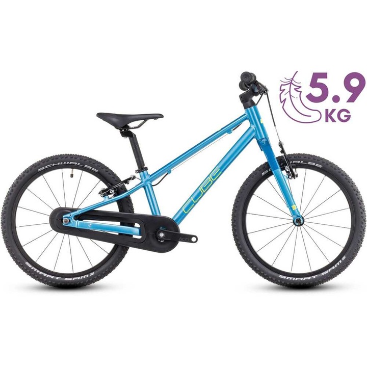 Велосипед Cube Numove 180, 18x1,5, 5,9 кг, синьо-зелен