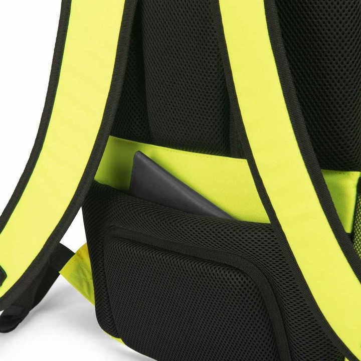Чанта за лаптоп DICOTA kuprinA- HI-VIS Base 24L, жълта