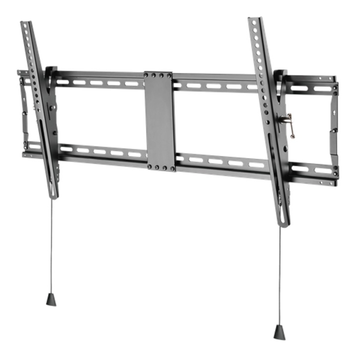 ТВ стойка DELTACO ARM-0205, 43"-90", 70кг, 200x200-800x400, черна