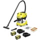 Aspirator Karcher WD 4-18 S set dual baterii 36V 20l inox 2.2A