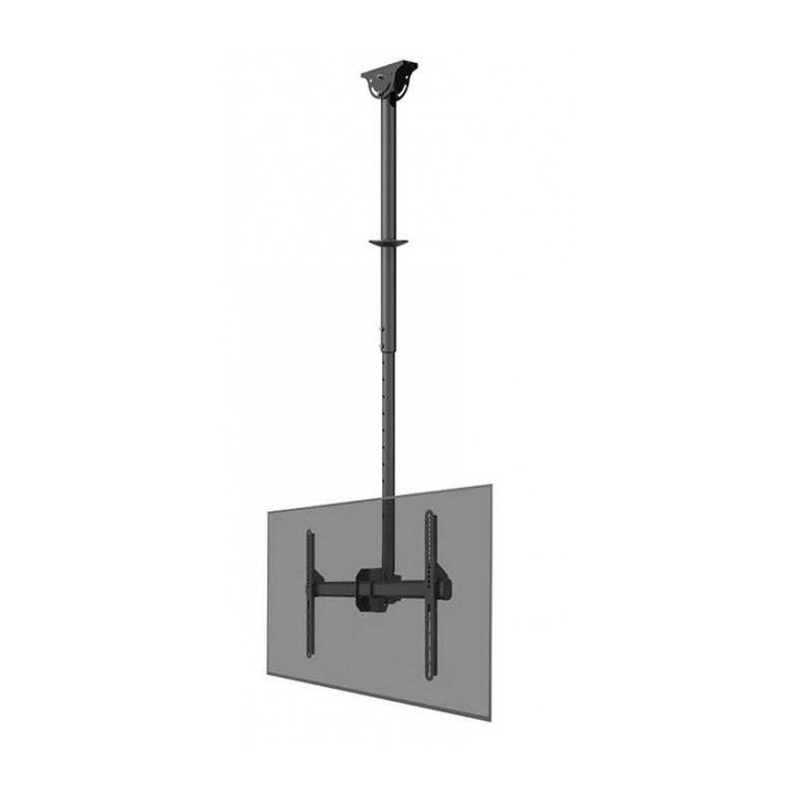 Стойка за таван Neomounts CL35-440BL16L TV, 106-156 см, 50 кг капацитет, за екрани до 70"