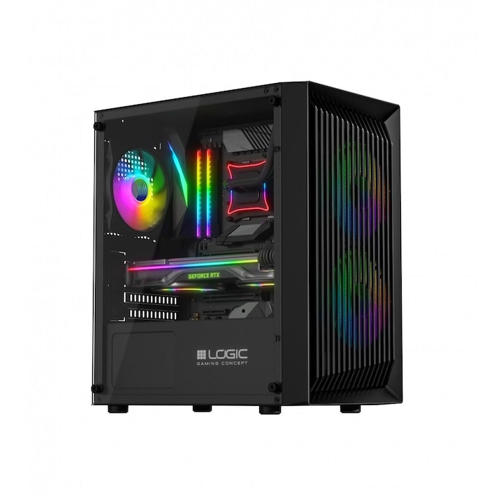 Carcasa computer, Zalman P40 Prism Black, Carcasa ATX