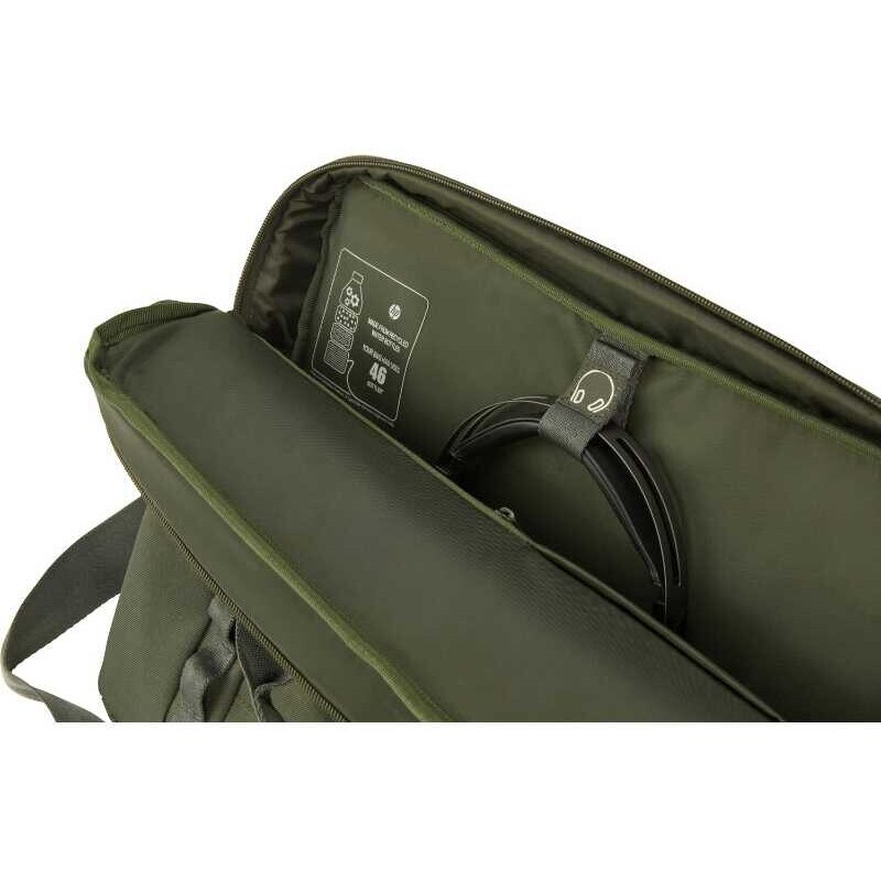 Geanta laptop HP Modular 15.6, 3 in 1, rezistenta la apa, 22L, culoare verde inchis