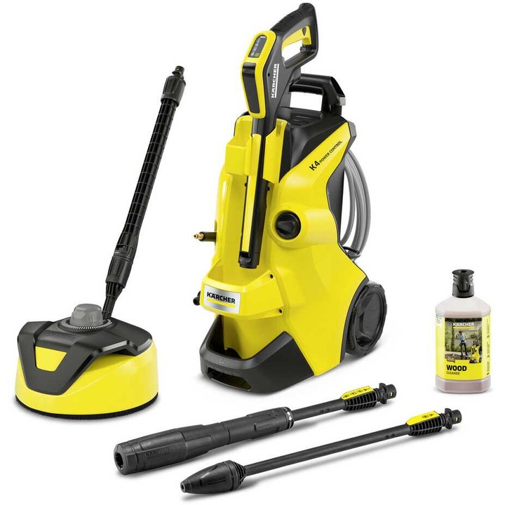 Aparat de spalat cu presiune, Karcher, K 4 Power Control Flex, 160 bar, furtun PremiumFlex