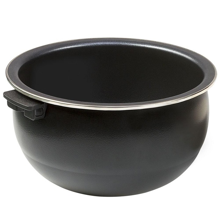 Oala Polaris neagra, aluminiu, 4L