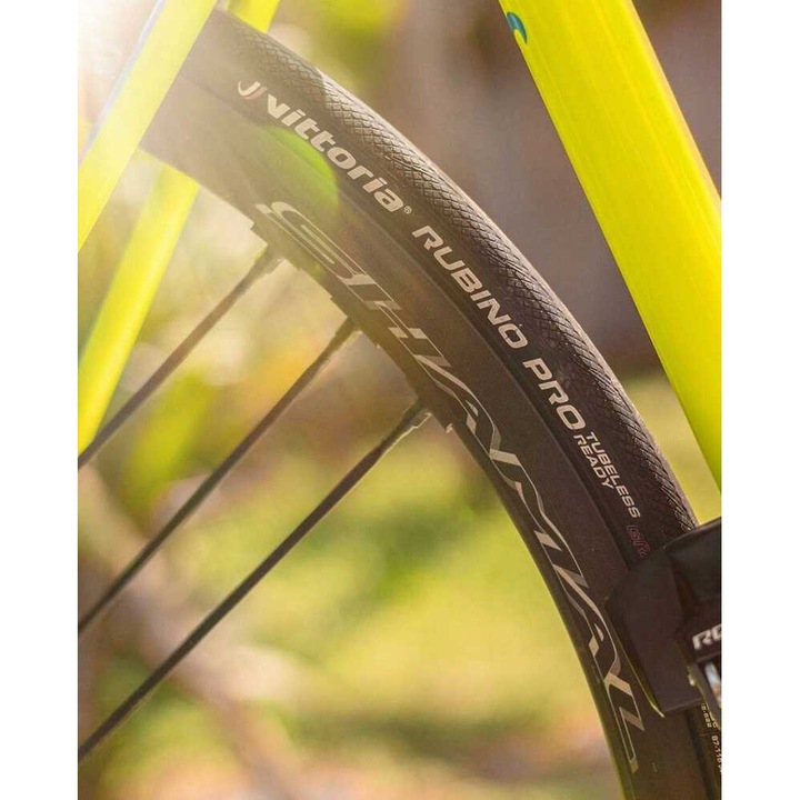 Гума за велосипед Vittoria Rubino Pro TLR, 700x28c, сгъваема, безкамерна, черна