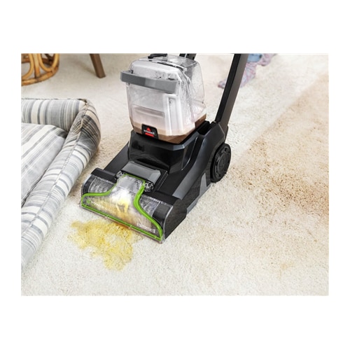 Aspirator Bissell PowerWash Pet, 600 W, 25 cm latime, negru, 42x30x108 cm, set cu solutie de curatare