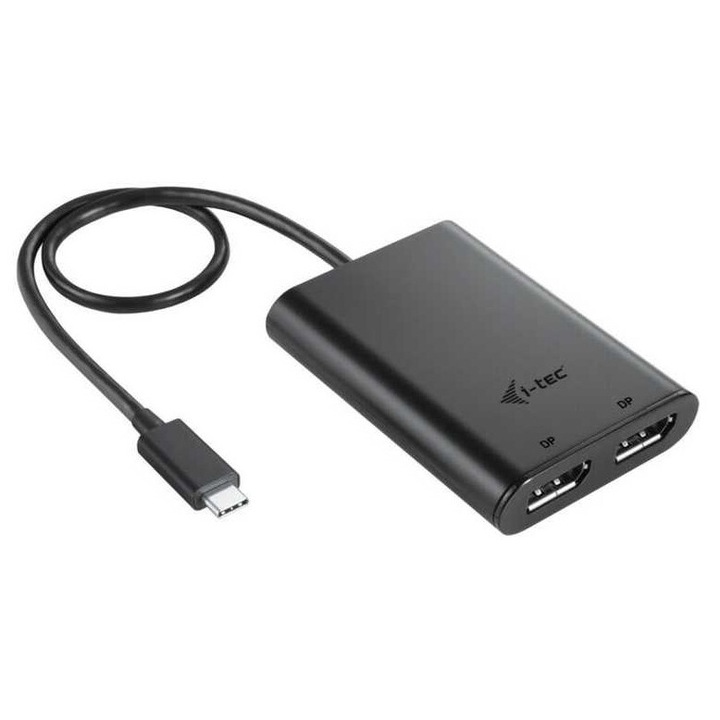 Adaptor video USB-C la HDMI, i-Tec, 30 cm, negru