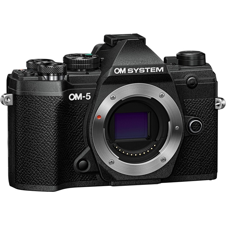 Фотоапарат Olympus OM-5, Безогледален, Черен, 20.4MP, 125.3x85.2x49.7mm