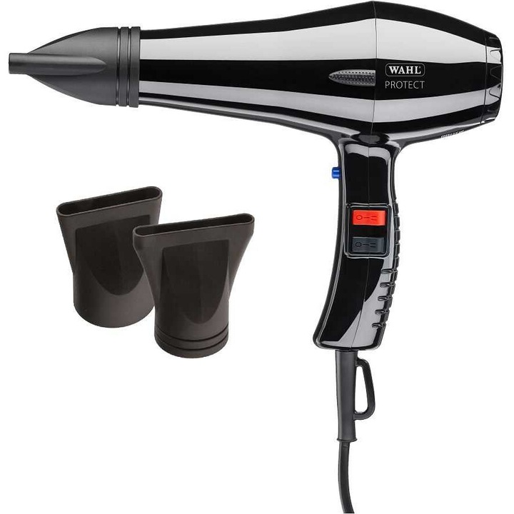 Сешоар Wahl 4360-0470, 1500W, 2 скорости, черен, кабел 2.8m