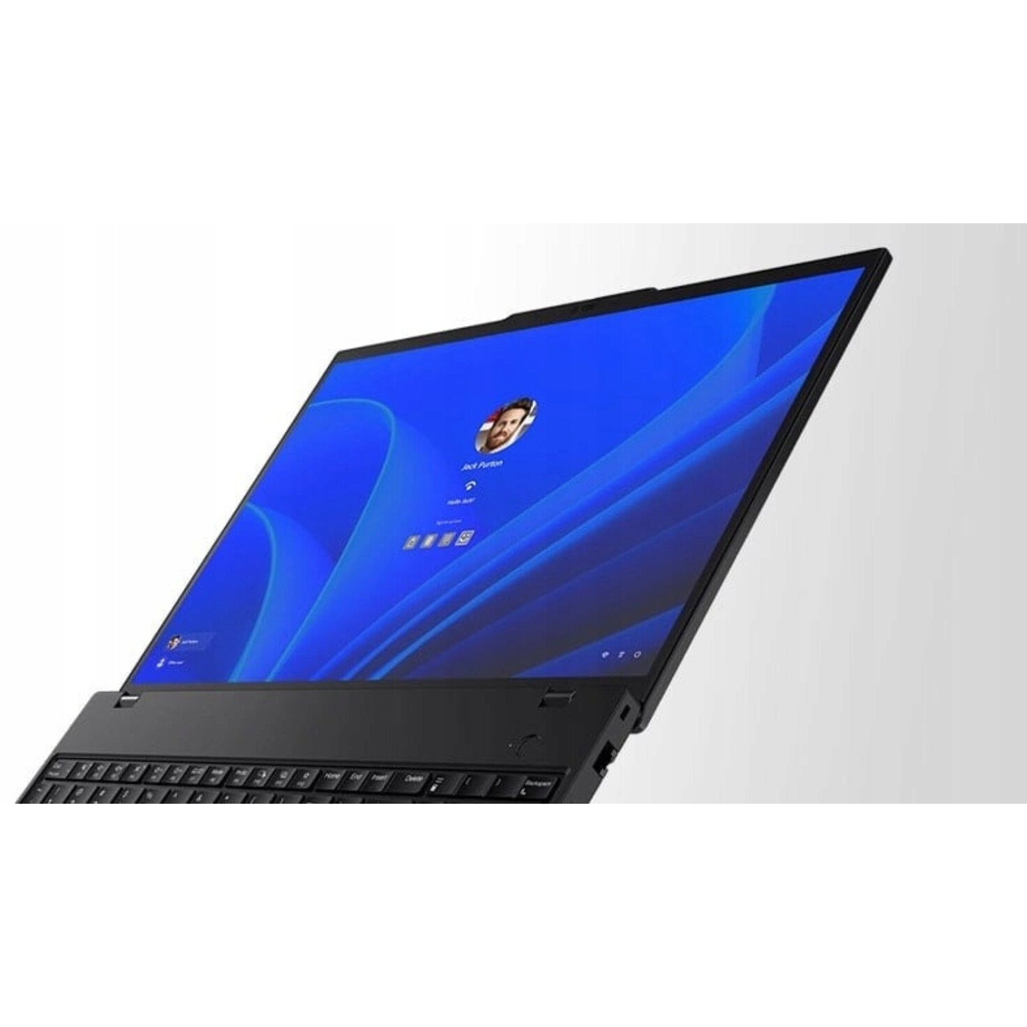 Laptop Lenovo ThinkPad T16 G3, Intel Core Ultra 5, 32GB RAM, 1TB SSD, 16" WUXGA, Negru, Set cu Pendrive 4GB