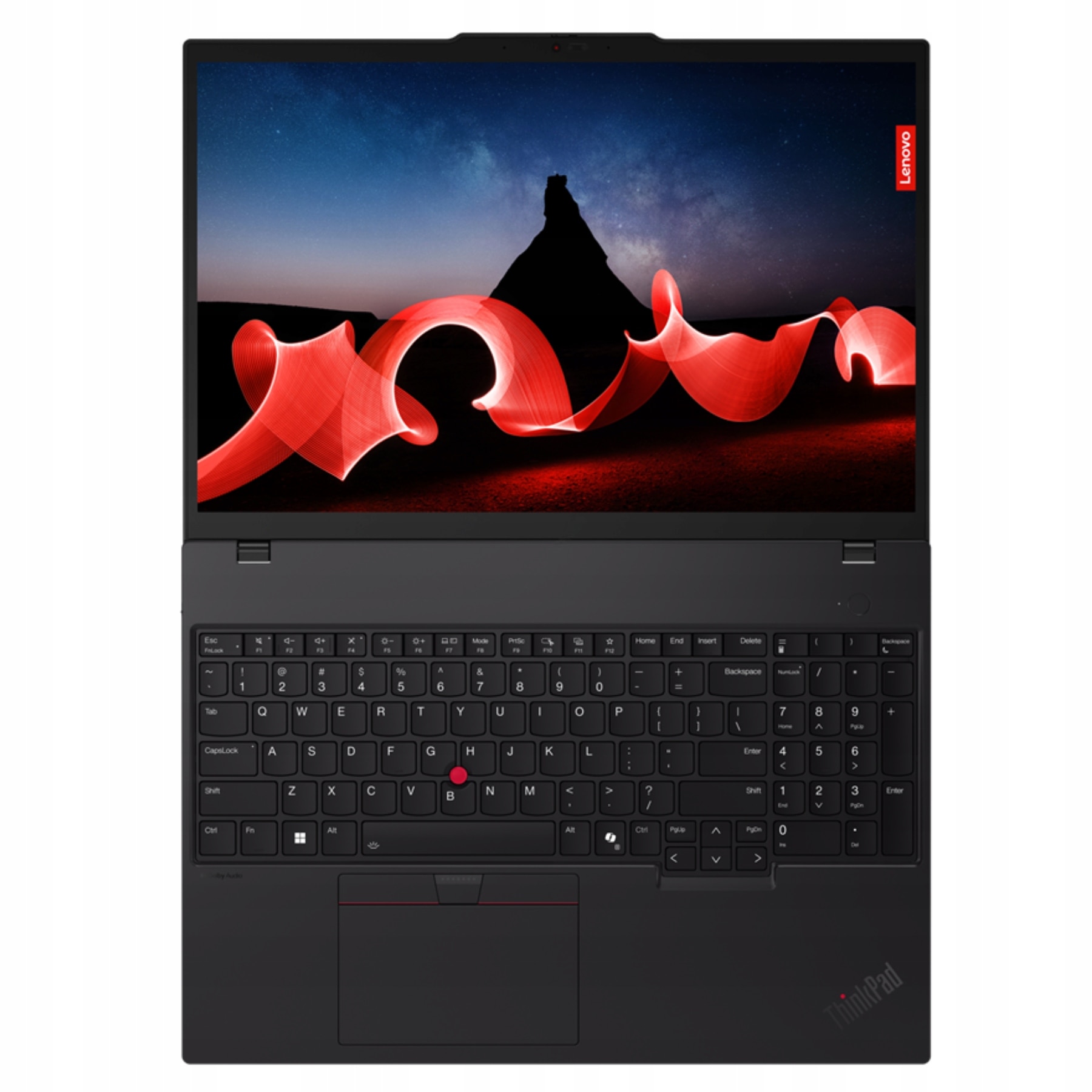 Laptop Lenovo ThinkPad T16 G3, Intel Core Ultra 5, 32GB RAM, 1TB SSD, 16" WUXGA, Negru, Set cu Pendrive 4GB