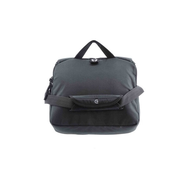 Geanta laptop Discovery Metropolis 212, neagra, pentru laptop de pana la 13,3", cu compartiment principal si buzunare multifunctionale, cu protectie RFID.