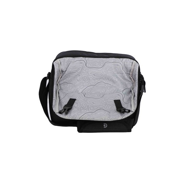 Geanta laptop Discovery Metropolis 212, neagra, pentru laptop de pana la 13,3", cu compartiment principal si buzunare multifunctionale, cu protectie RFID.