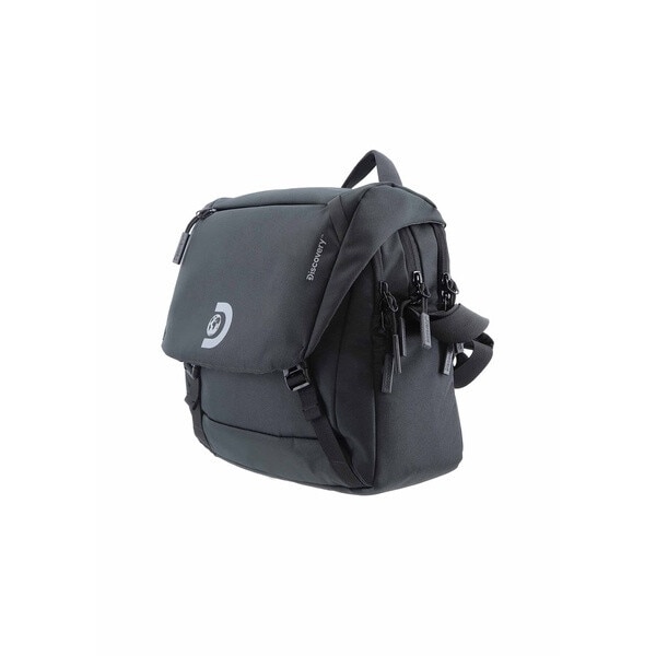 Geanta laptop Discovery Metropolis 212, neagra, pentru laptop de pana la 13,3", cu compartiment principal si buzunare multifunctionale, cu protectie RFID.
