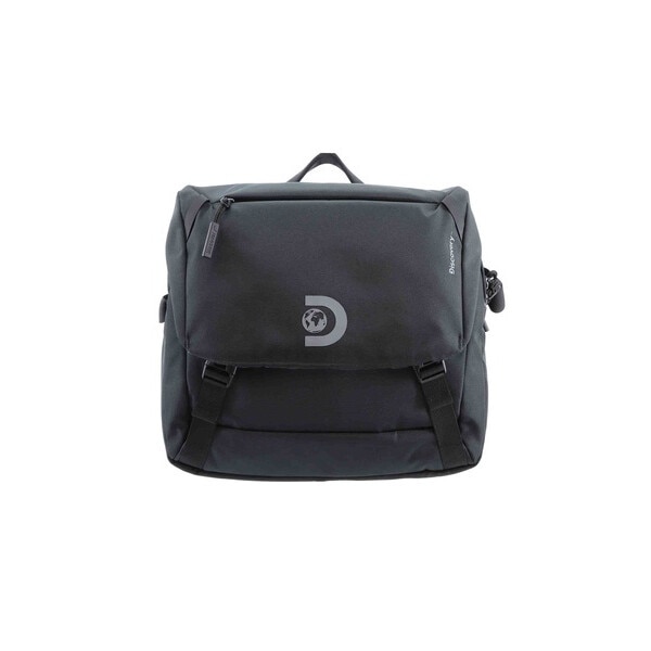 Geanta laptop Discovery Metropolis 212, neagra, pentru laptop de pana la 13,3", cu compartiment principal si buzunare multifunctionale, cu protectie RFID.