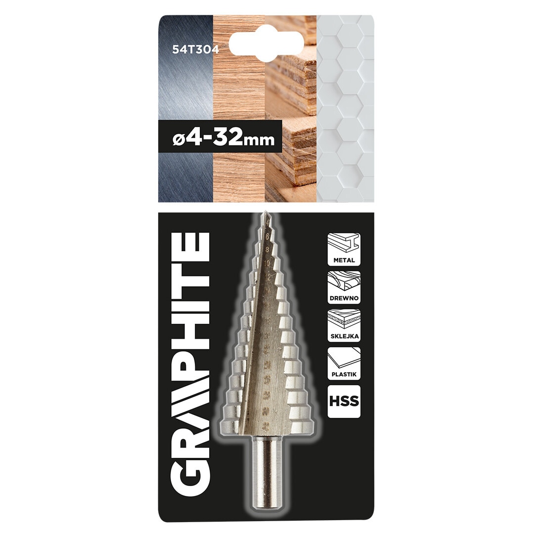 Morris Graphite Works4S-6106（50T)6’10” Set burghie HSS 4-32mm Graphite pentru metal si lemn - eMAG.ro