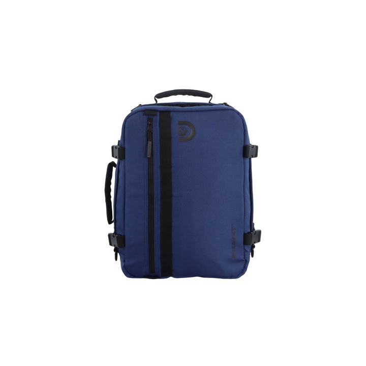 Rucsac-torba cabina Discovery Andes D00403, 3-functii, impermeabil, 30x20x40cm, 24l, albastru