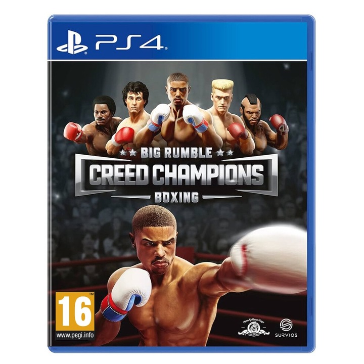 Игра SURVIOS Big Rumble Boxing Creed Champions, за PlayStation 4