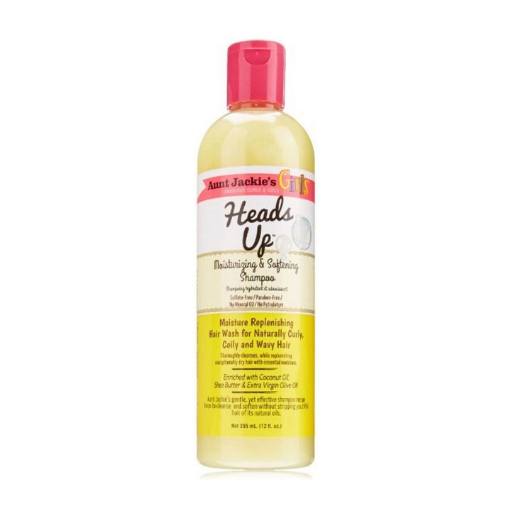 Sampon copii, Aunt Jackie's C&C Girls Heads Up, 355 ml
