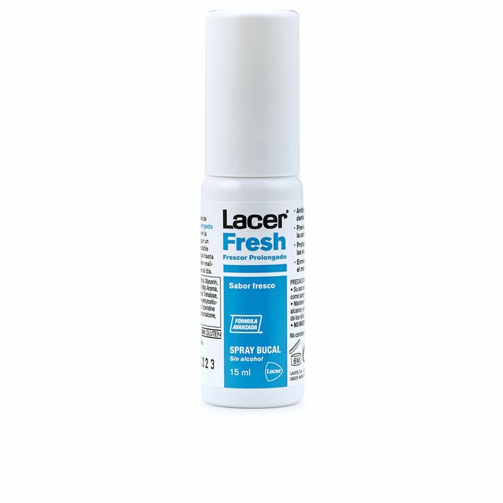 Apa de gura spray, Lacer, Lacerfresh, fara alcool, 15 ml