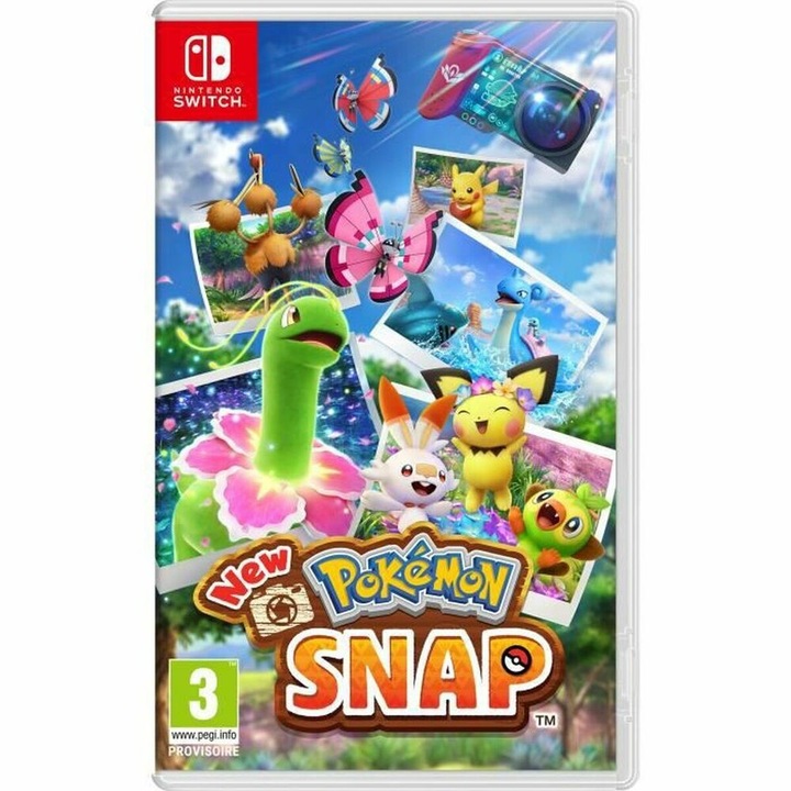 Joc Nintendo New Pokemon Snap, aventura, 3 ani, pentru Nintendo Switch