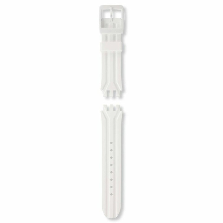Curea pentru ceas Swatch, pentru ACSUIW402, alb