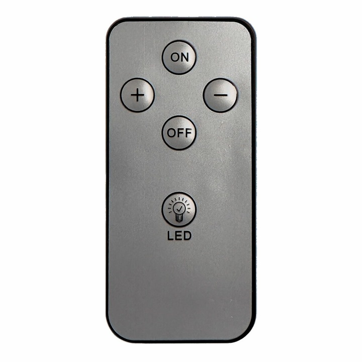 Telecomanda pentru aer conditionat, EDM, argintiu