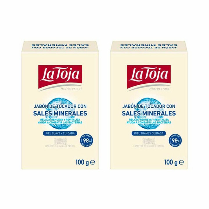 La Toja HYDROTERMAL szappankészlet, 100g x2, férfi/női