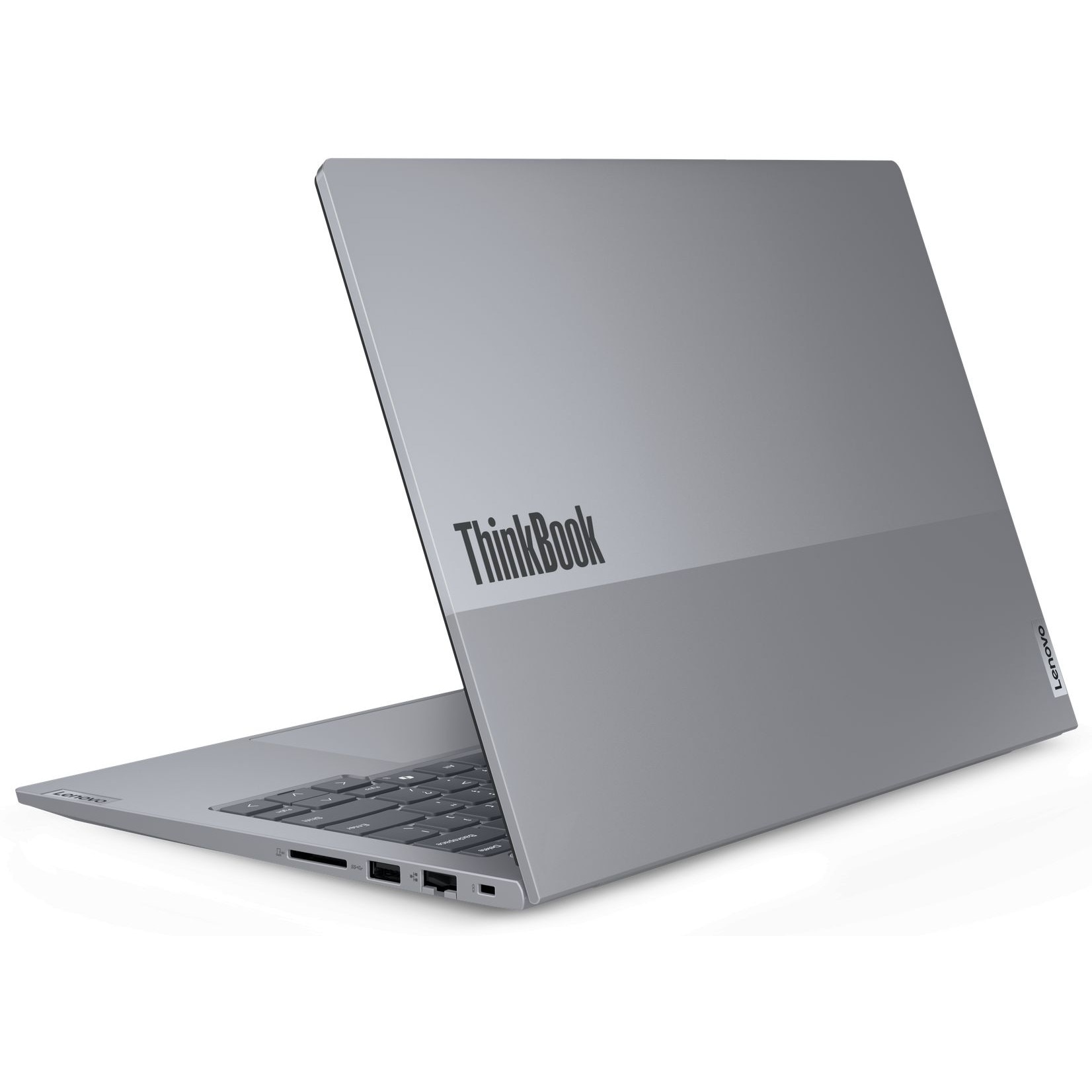 Laptop Lenovo ThinkBook 14 G8 IRL, 14" WUXGA 1920x1200 IPS 300nits, Intel Core 5 210H 8-core, 40 GB DDR5, 512 GB SSD m2 PCIe, 1TB SSD m2 PCIe, Intel Graphics, Windows 11 Pro, Aluminium Case 1.36 kg Arctic Grey